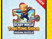 Joc Înfricoșător ninja tung tung sahur puzzle jigsaw on-line