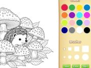 Joc Carte de colorat pentru animale de desene animate pentru copii on-line