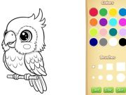Joc Cartea de colorat pentru animale Kawaii on-line