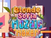 Joc Blonda Sofia: Mozaic Maker on-line