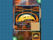 Joc Puzzle-uri glisante cu camion monstru on-line