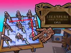 Joc Steampunk Merge To Battle on-line