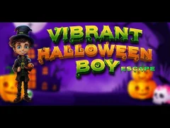 Joc Vibrant Halloween Boy Escape on-line
