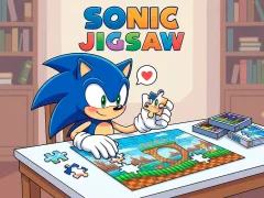 Joc Sonic Jigsaw on-line