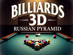 Joc Billiards 3D Russian Pyramid on-line