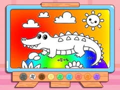 Joc Coloring Book: Crocodile on-line