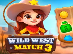 Joc Wild West Match 3 on-line