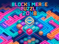 Joc Blocks Merge Puzzle 2048 on-line