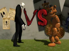 Joc Slenderman vs Freddy Fazbear on-line