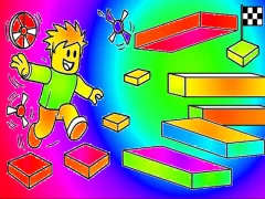 Joc Coloring Book: Roblox Obby Runner on-line