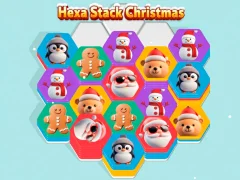 Joc Hexa Stack Christmas on-line