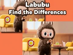 Joc Labubu Find the Differences on-line