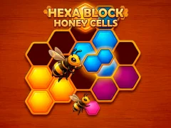 Joc Hexa Block: Honey Cells on-line