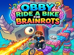 Joc Obby Ride a Bike For Brainrots on-line