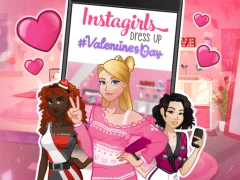 Joc Instagirls: Valentine Dress Up on-line