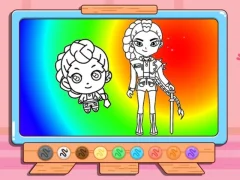 Joc Coloring Book: Kpop Rumi on-line
