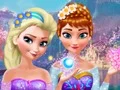 Joc Anna & Elsa Makeover on-line