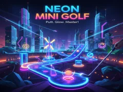Joc Neon Mini Golf on-line