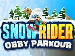 Joc Snow Rider Obby Parkour on-line