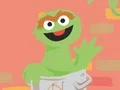 Joc 123 Sesame Street: Oscar's Trash Launch on-line