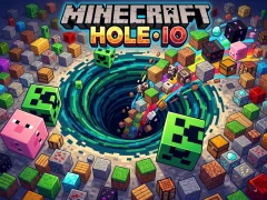 Joc Minecraft Hole IO on-line