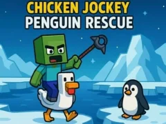 Joc Chicken Jockey: Penguin Rescue on-line