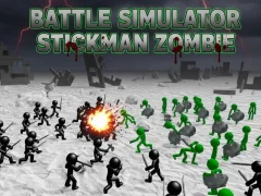 Joc Battle Simulator Stickman Zombie on-line