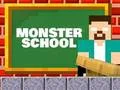 Joc Monster School: Roller Coaster & Parkour on-line