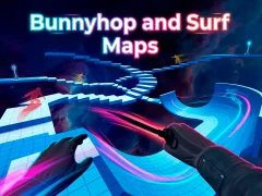 Joc Bunnyhop and Surf Maps on-line