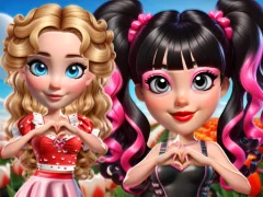 Joc Vibrant Hearts Glamour vs Punk on-line