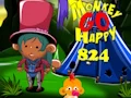 Joc Monkey Go Happy Stage 824 on-line