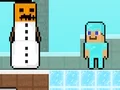 Joc Noob vs Pro Snowman on-line