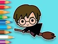 Joc Coloring Book: Flying Potter on-line
