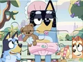 Joc Jigsaw Puzzle: Bluey Play Time on-line