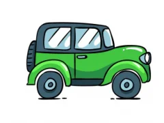 Joc Cartoon Cars Spot The Difference on-line