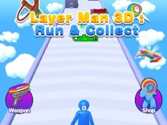 Joc Layer Man 3d Run Collect on-line