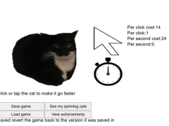 Joc Spinning Cat Clicker on-line