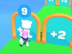 Joc Cat Angela Running on-line