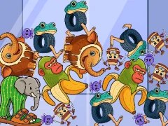 Joc Italian Brainrot: Animals Merge Puzzle on-line