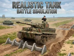 Joc Realistic Tank Battle Simulation on-line