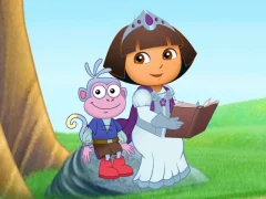 Joc Dora The explorer Dora's Royal Rescue on-line