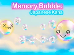 Joc Memory Bubble: Japanese Kana on-line