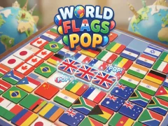 Joc World Flags Pop on-line