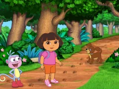 Joc Dora the Explorer Find Those Puppies on-line