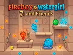 Joc Fireboy & Watergirl 7: and Friends on-line