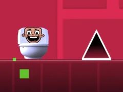 Joc Geometry Dash Skibidi Toilet on-line