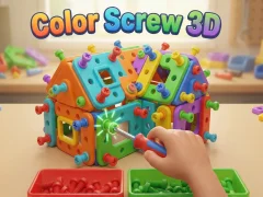 Joc Color Screw 3D on-line