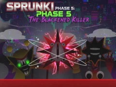 Joc Sprunki Phase 5: The Blackened Killer on-line