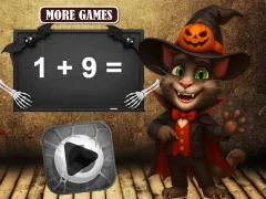 Joc Halloween Tom Math Challenge on-line
