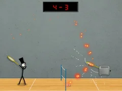 Joc Stick Figure Badminton 3 on-line